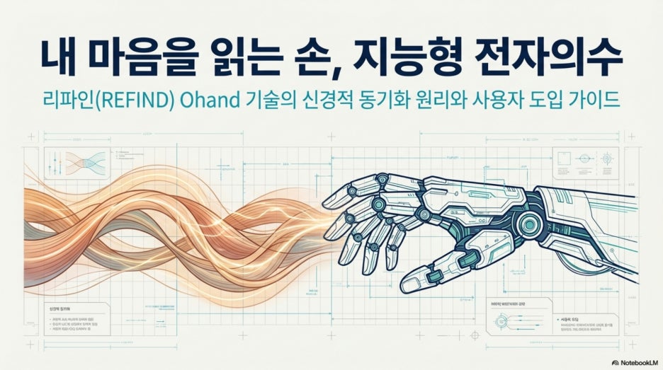 내 마음을 읽는 손, 전자의수의 작동 원리와 리파인 Ohand 기술 분석