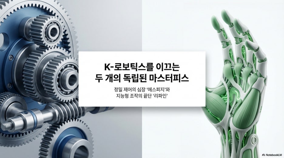 에스피지(SPG) 정밀 감속기와 리파인(REFIND) ROhand 탐구