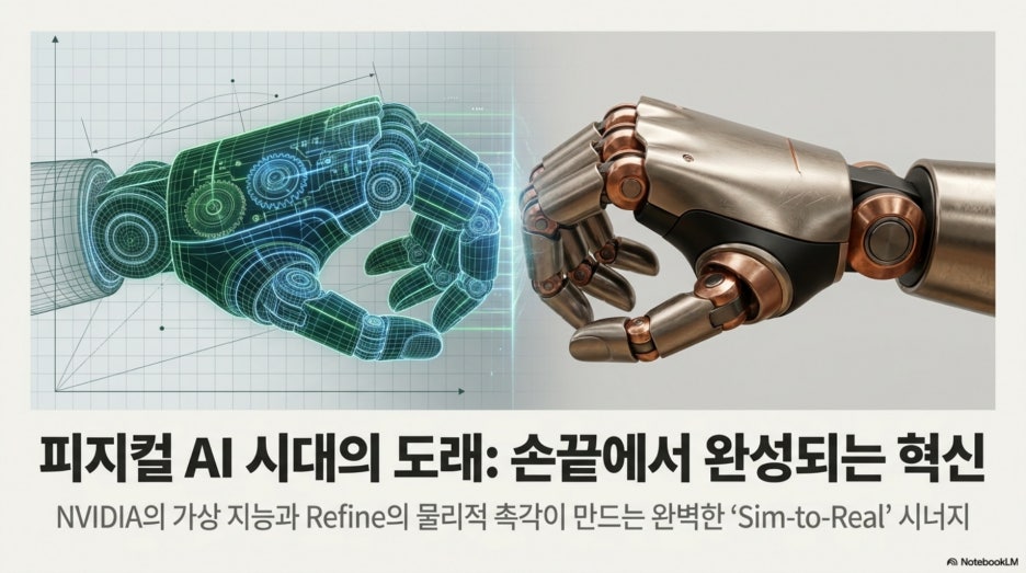 엔비디아 로봇이 여는 피지컬 AI 시대, 그리고 리파인 ROhand가 구현하는 손끝의 혁신