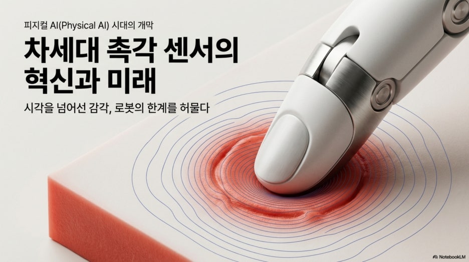 피지컬 AI 시대를 여는 초정밀 타싼 촉각 센서 기술