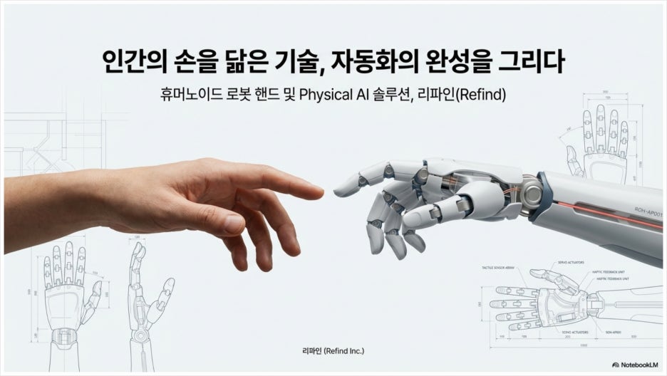 로봇핸드 기술: 인간의 손을 닮아가는 정교함과 리파인드의 혁신