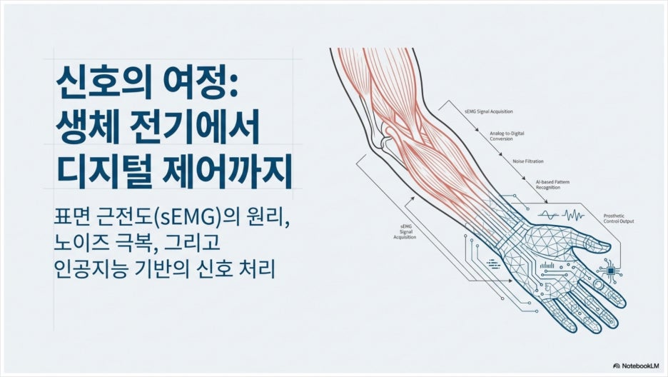 전자 의수는 인간의 의도를 어떻게 읽는가 : 근전도(EMG) 신호 해석의 원리와 한계