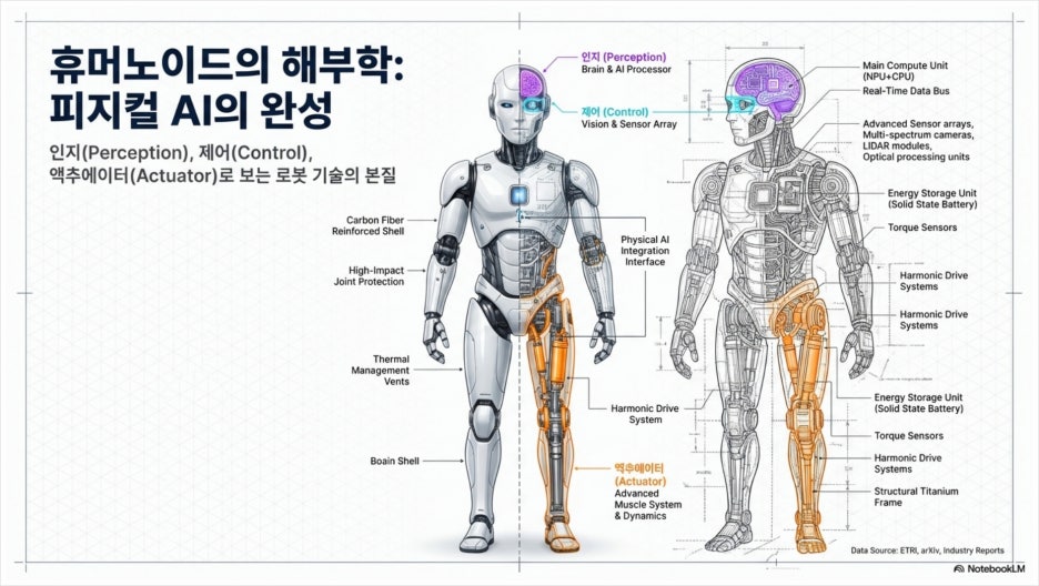 휴머노이드 로봇 원리 완전 정복 : 인지, 제어 그리고 액추에이터